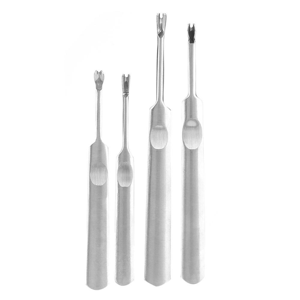 Leatherwork Edge Beveler - 4 peças de ferramenta para entalhar