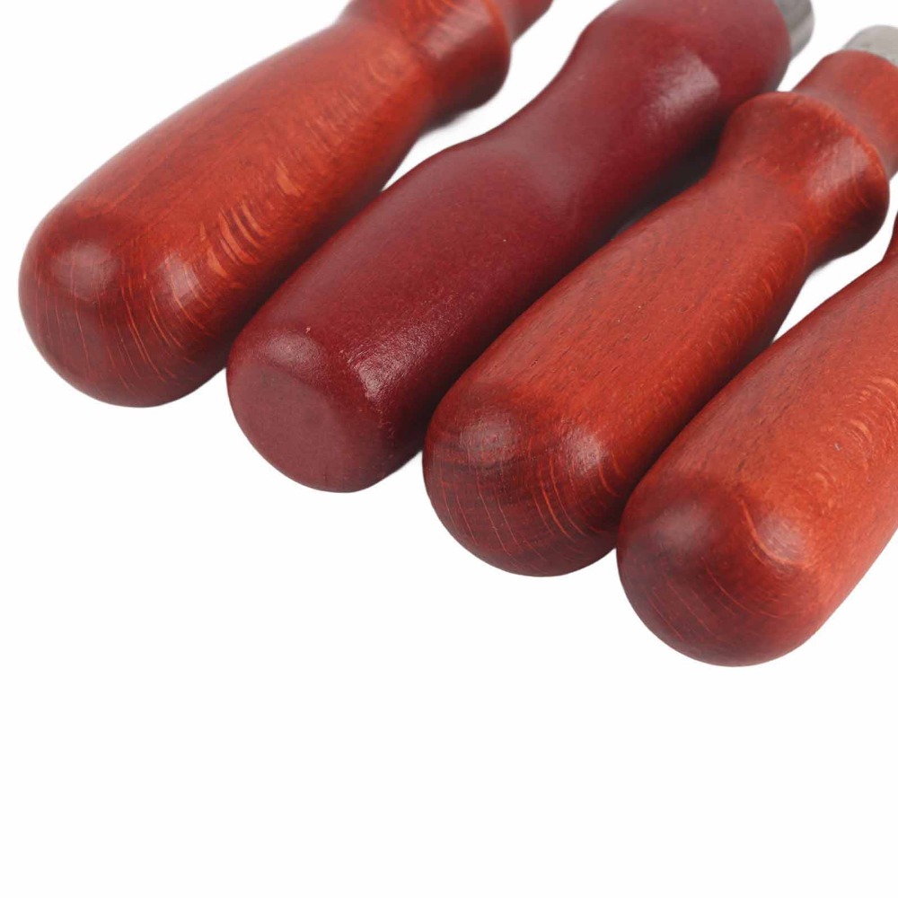 4 Peças Ferramenta Artesanal p - Leatherwork Edge Beveler avaliação e preço
