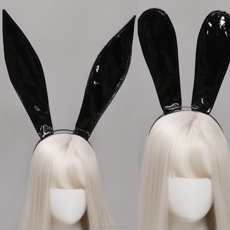 Leatherwork Pony - Orelhas de coelho de couro headband