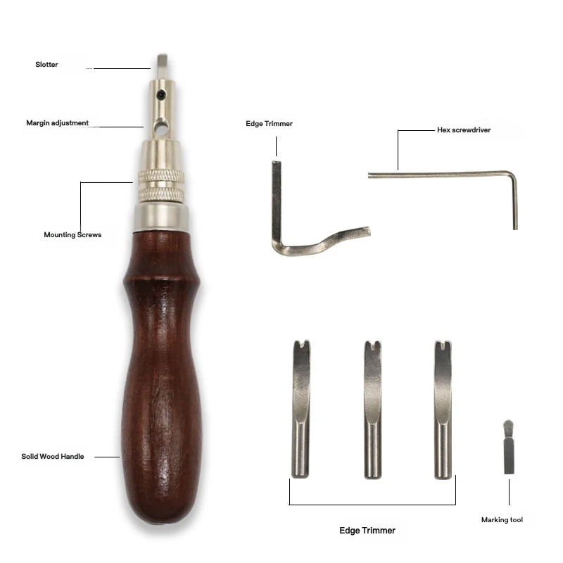 Ferramenta Multifuncional de C - Leatherwork Edge Beveler avaliação e preço
