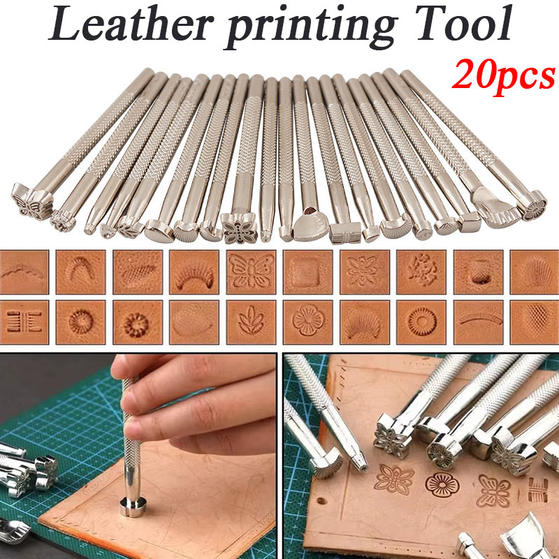 Kit de Ferramentas de 20 Peças - Leatherwork Punching Tool avaliação e preço