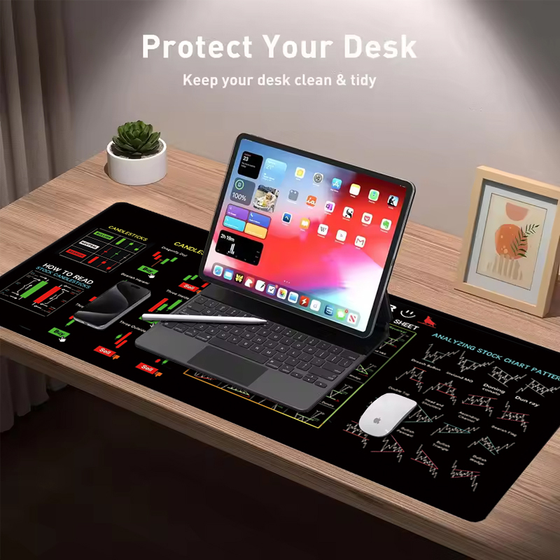 Exco stock market trader mouse - Leatherwork Table avaliação e preço