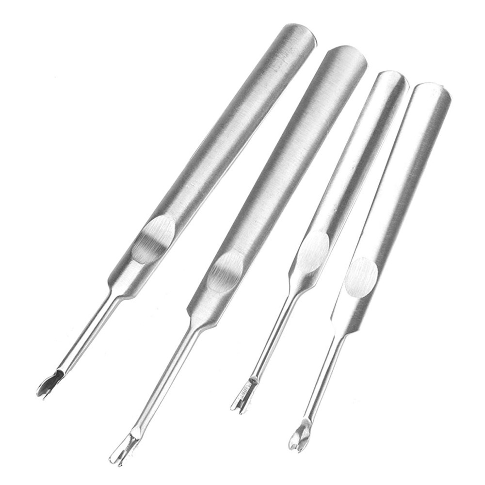 4 peças de ferramenta para ent - Leatherwork Edge Beveler avaliação e preço