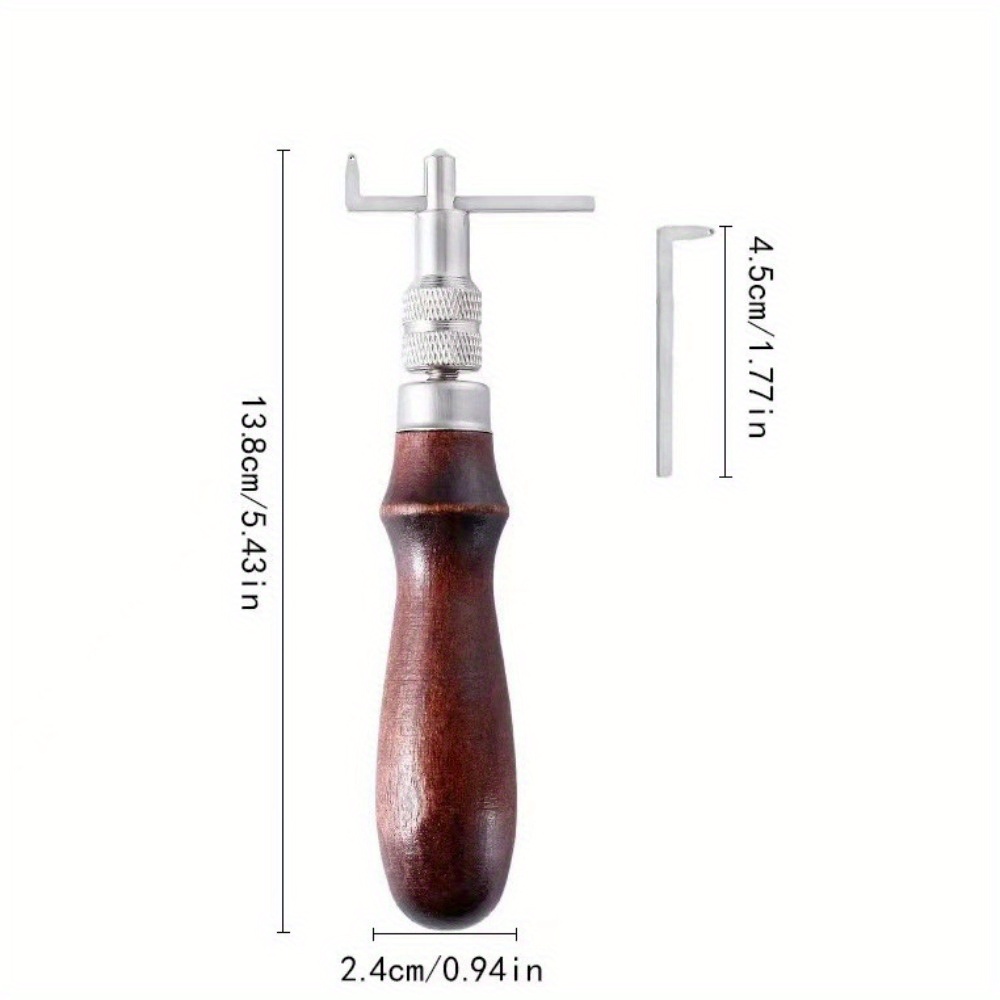 1 peça ajustável borda de cour - Groover Stitching Tool avaliação e preço