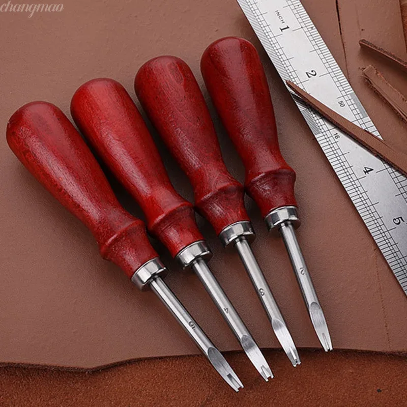 1pc borda de couro chanfrador  - Leatherwork Edge Beveler avaliação e preço