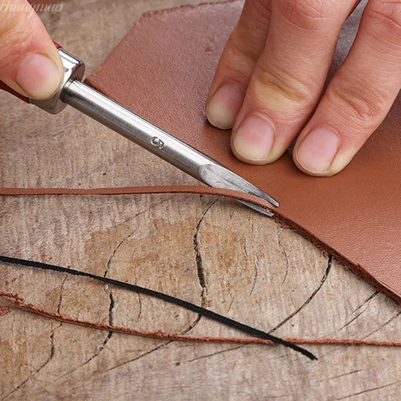 1pc borda de couro chanfrador  - Leatherwork Edge Beveler avaliação e preço