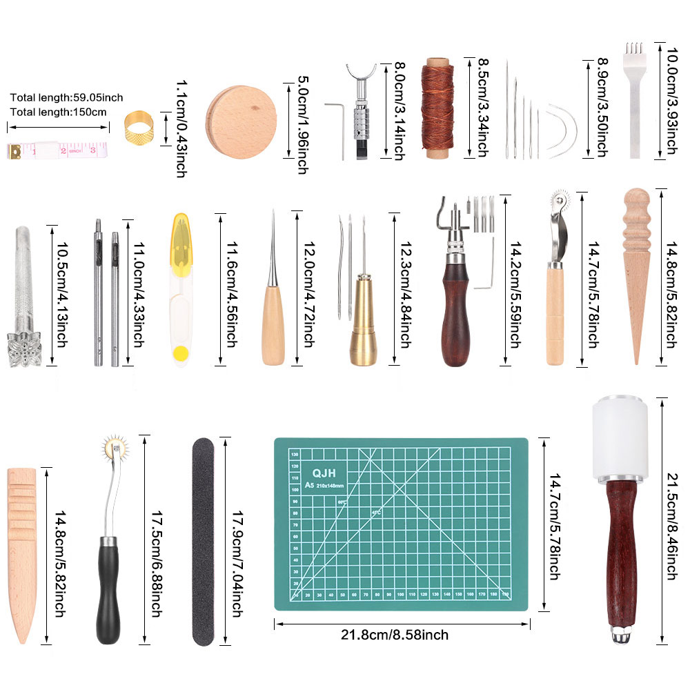 Kit de Ferramentas para Trabal - Leatherwork Punching Tool avaliação e preço