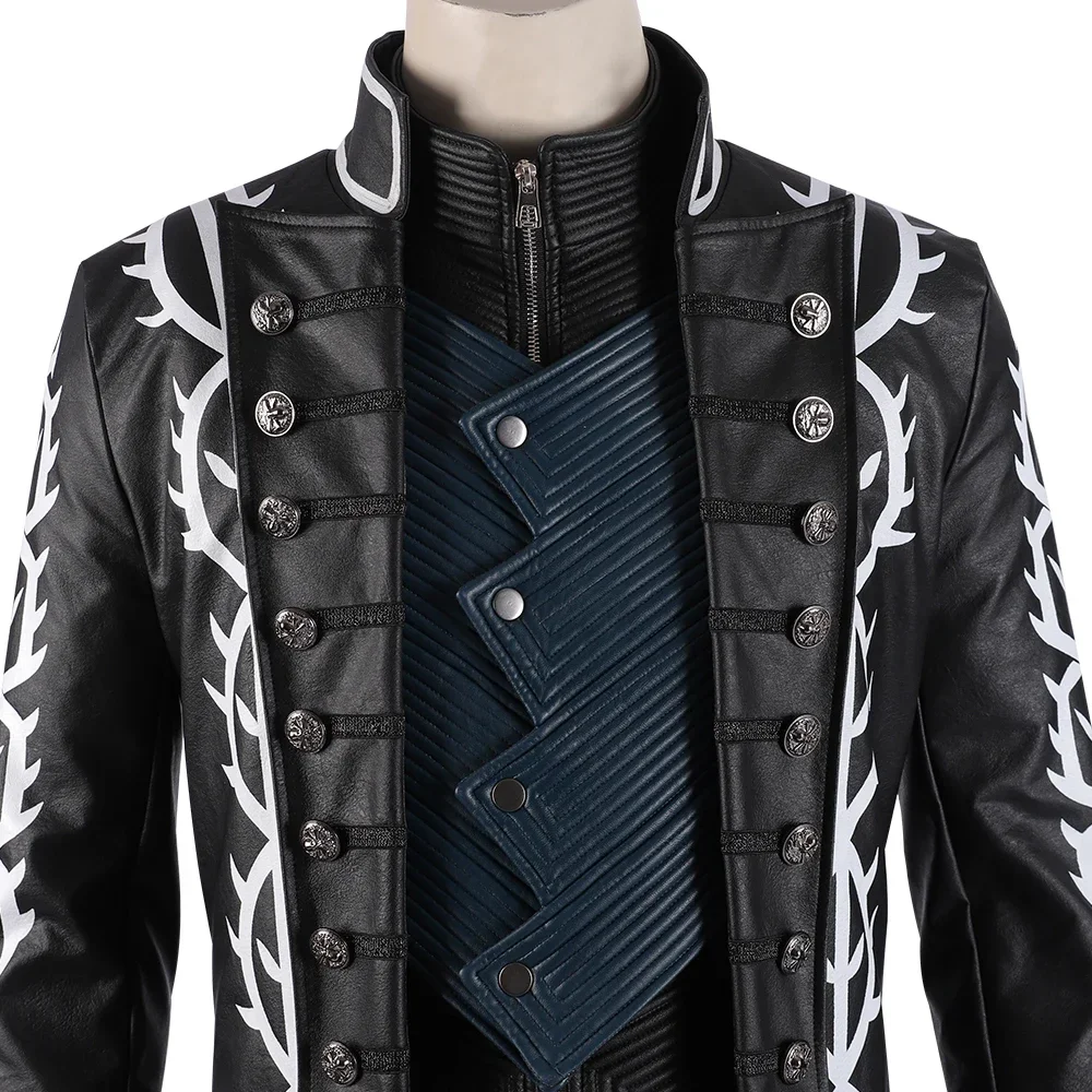 Fantasia de Cosplay do Persona - Leather Work Vest avaliação e preço