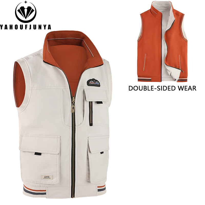 Colete Masculino Fino para Pri - Leather Work Vest avaliação e preço