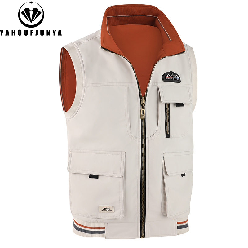 Colete Masculino Fino para Pri - Leather Work Vest avaliação e preço