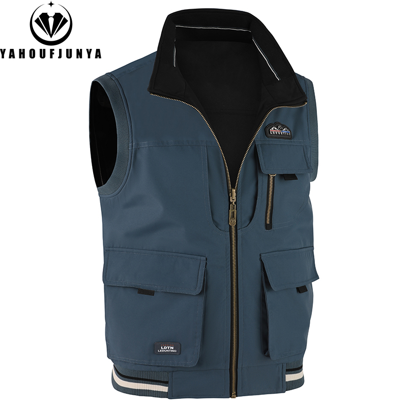 Colete Masculino Fino para Pri - Leather Work Vest avaliação e preço