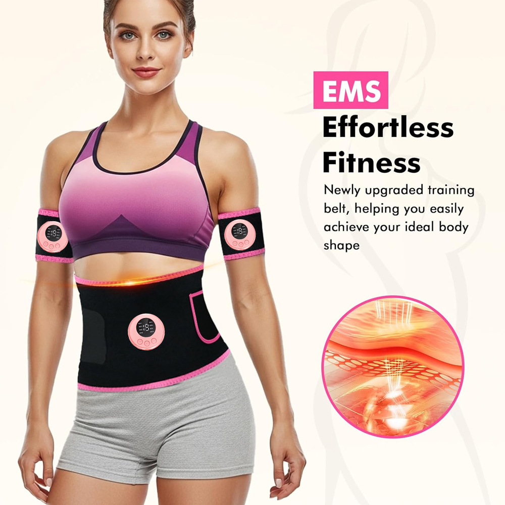 Estimulador muscular EMS - Cin - Leather Workout Belt avaliação e preço