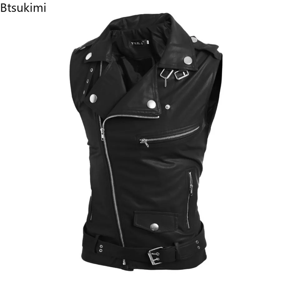 Colete Masculino Casual de Cou - Leather Work Vest avaliação e preço