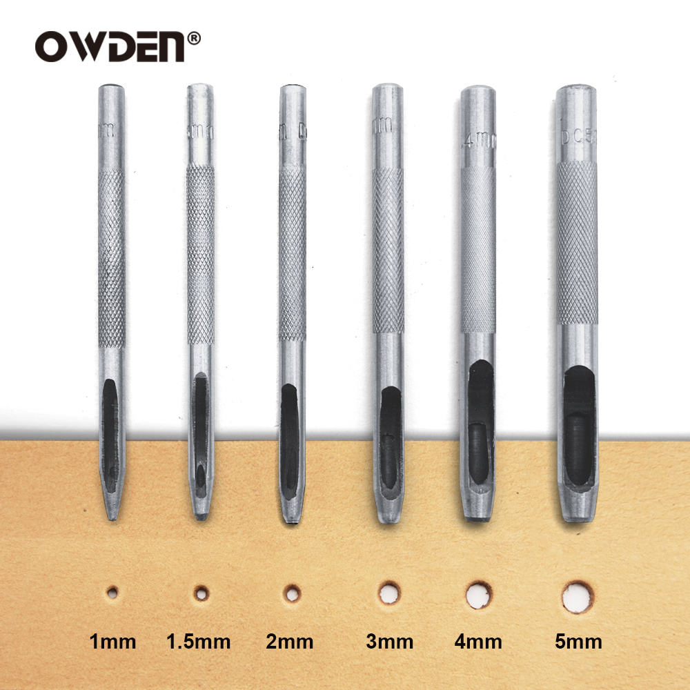Ferramentas de perfuração de c - Leatherwork Punching Tool avaliação e preço