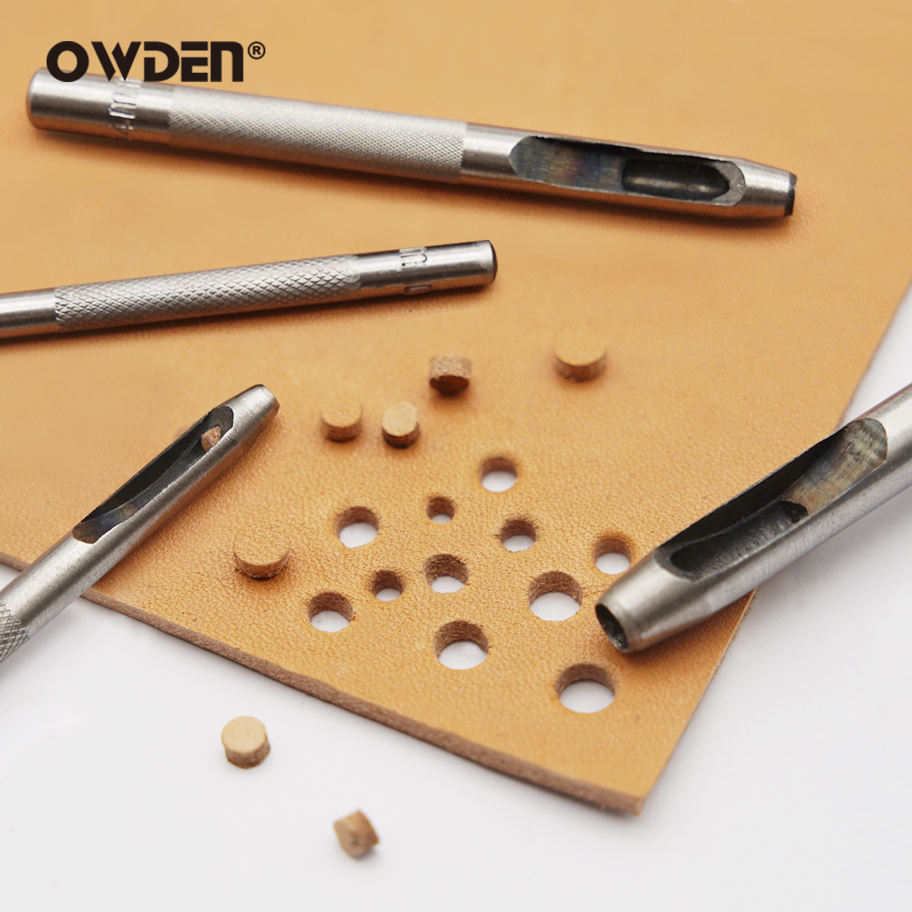Ferramentas de perfuração de c - Leatherwork Punching Tool avaliação e preço