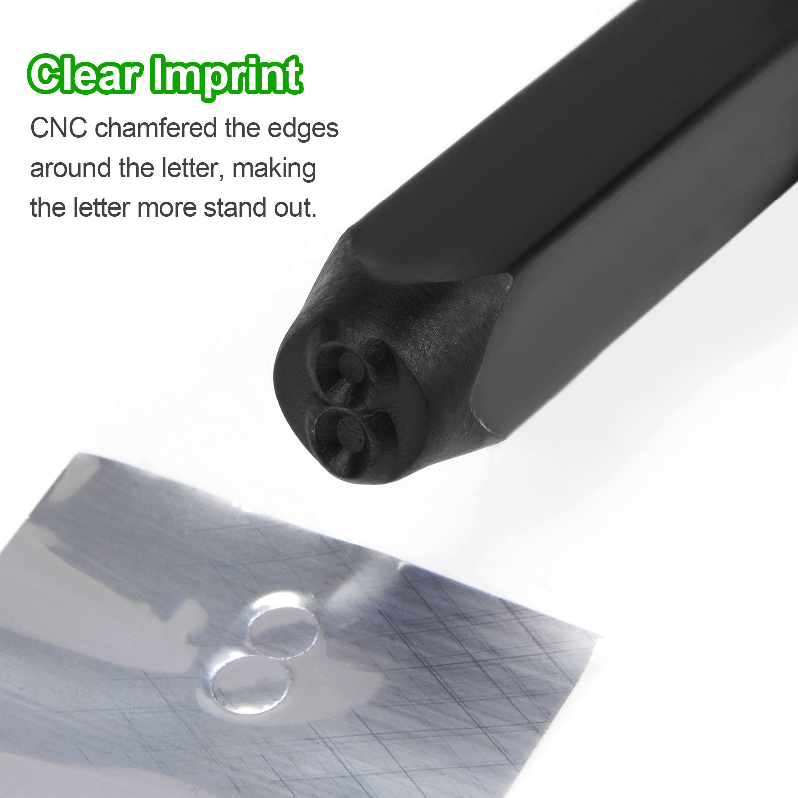 Kit de Estampagem de Metal 6mm - Leatherwork Punching Tool avaliação e preço