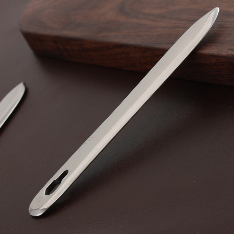 Couro Shaping Canto Inoxidável - Leatherwork Beginner avaliação e preço
