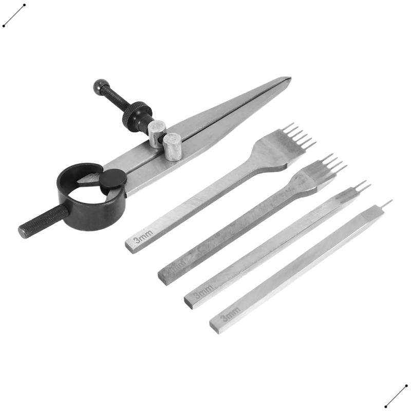 Conjunto de cinzel de couro, f - Wing Divider Stitch avaliação e preço