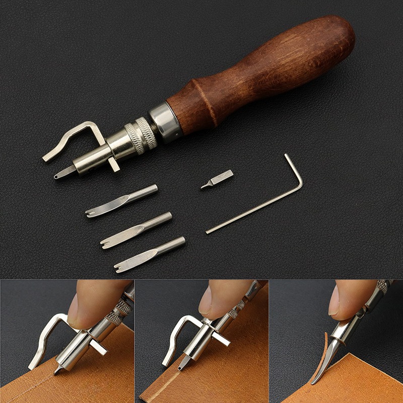 Kit de Ferramentas para Artesa - Leatherwork Edge Beveler avaliação e preço
