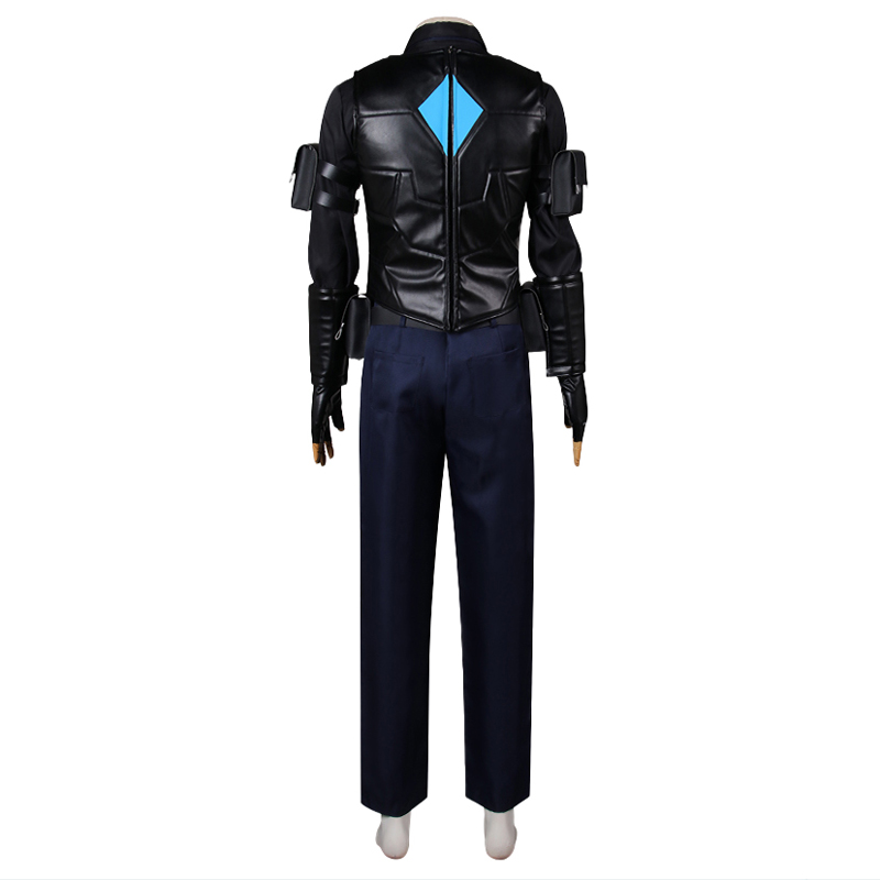 Jogo limbus empresa cosplay ho - Leather Work Vest avaliação e preço