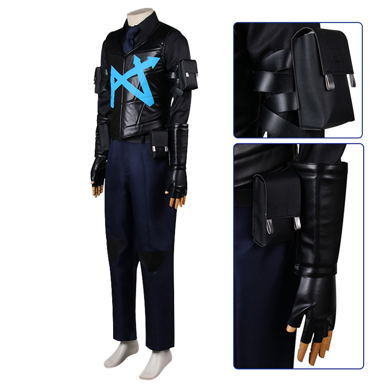 Jogo limbus empresa cosplay ho - Leather Work Vest avaliação e preço