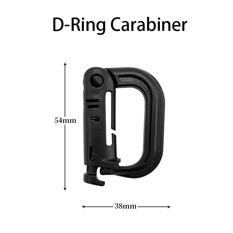 2 Peças Mosquetão Tático MOLLE - Snap Fastener Setter avaliação e preço
