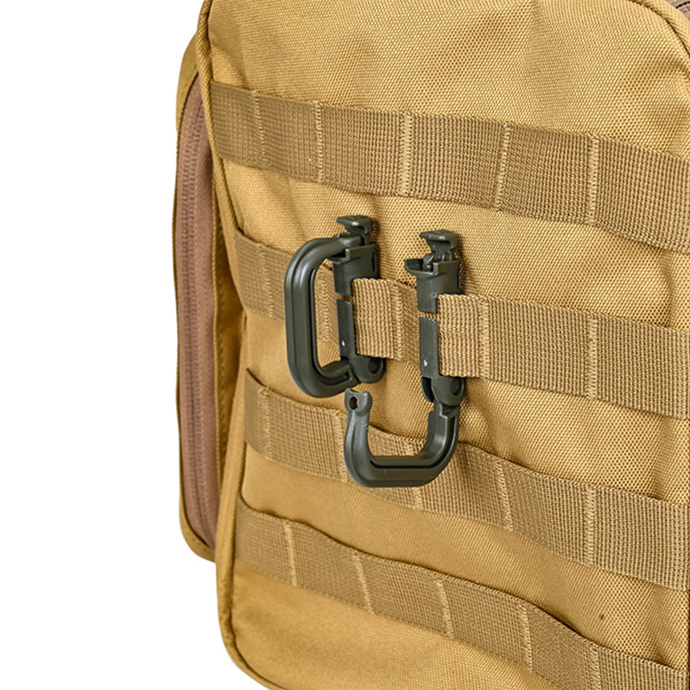 2 Peças Mosquetão Tático MOLLE - Snap Fastener Setter avaliação e preço