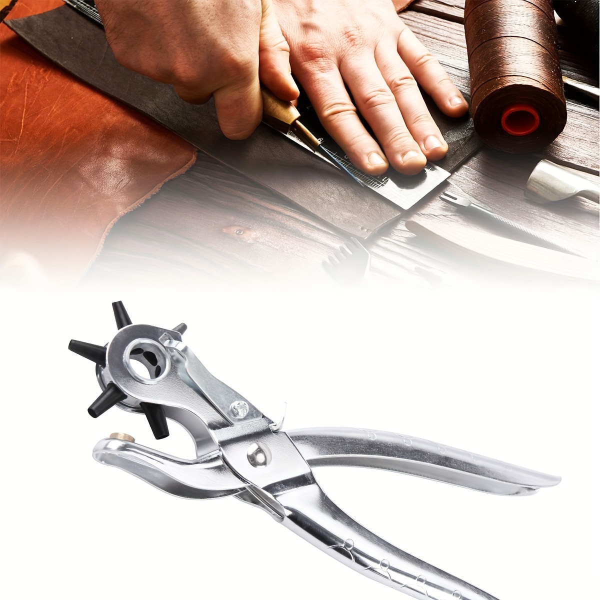 Nova ferramenta profissional d - Leatherwork Punching Tool avaliação e preço