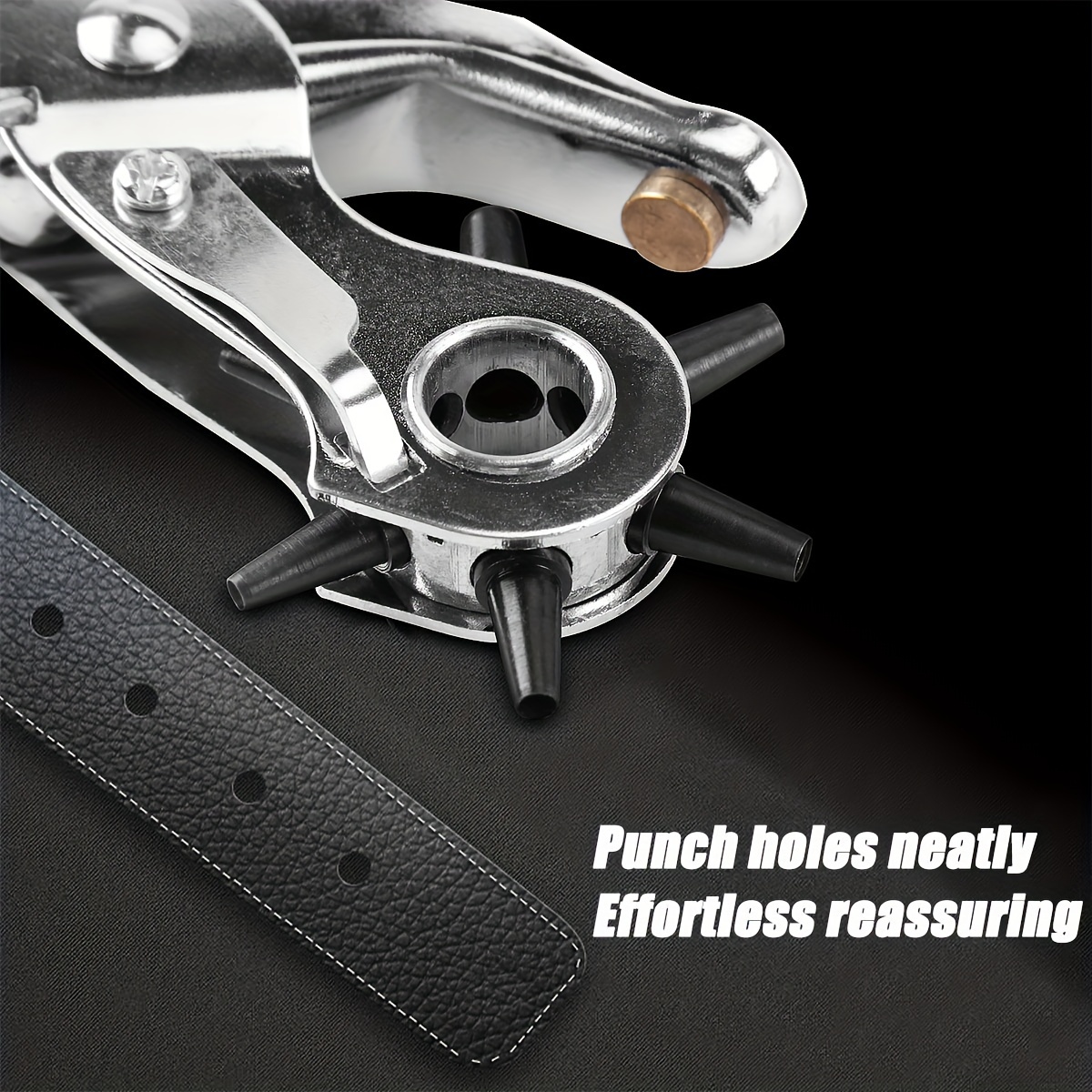 Nova ferramenta profissional d - Leatherwork Punching Tool avaliação e preço