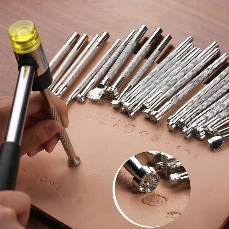 Conjunto de 20 Ferramentas de  - Leatherwork Tool Kit avaliação e preço