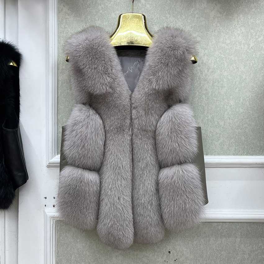 Colete Feminino de Luxo em Pel - Leather Work Vest avaliação e preço