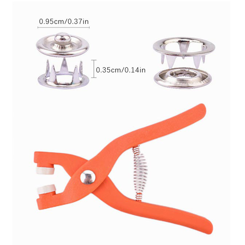 50/100 Peças de Botões de Cost - Snap Fastener Setter avaliação e preço