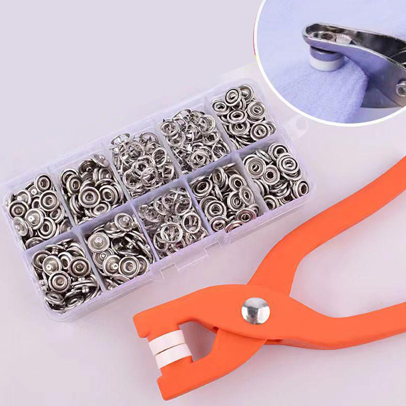 50/100 Peças de Botões de Cost - Snap Fastener Setter avaliação e preço