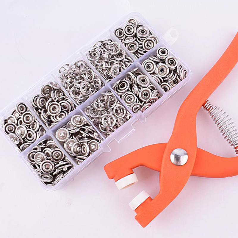 50/100 Peças de Botões de Cost - Snap Fastener Setter avaliação e preço
